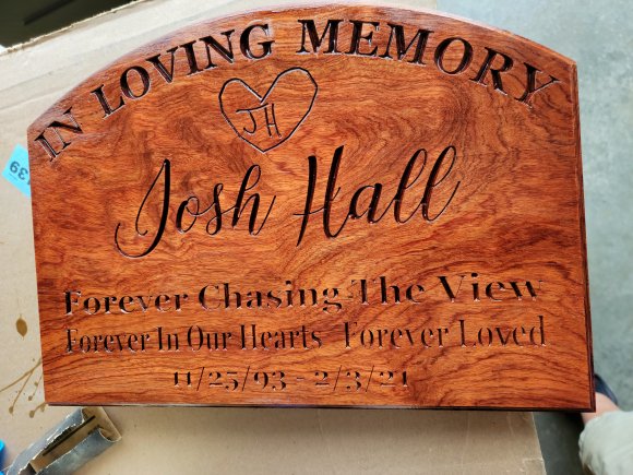 JoshHallPlaque